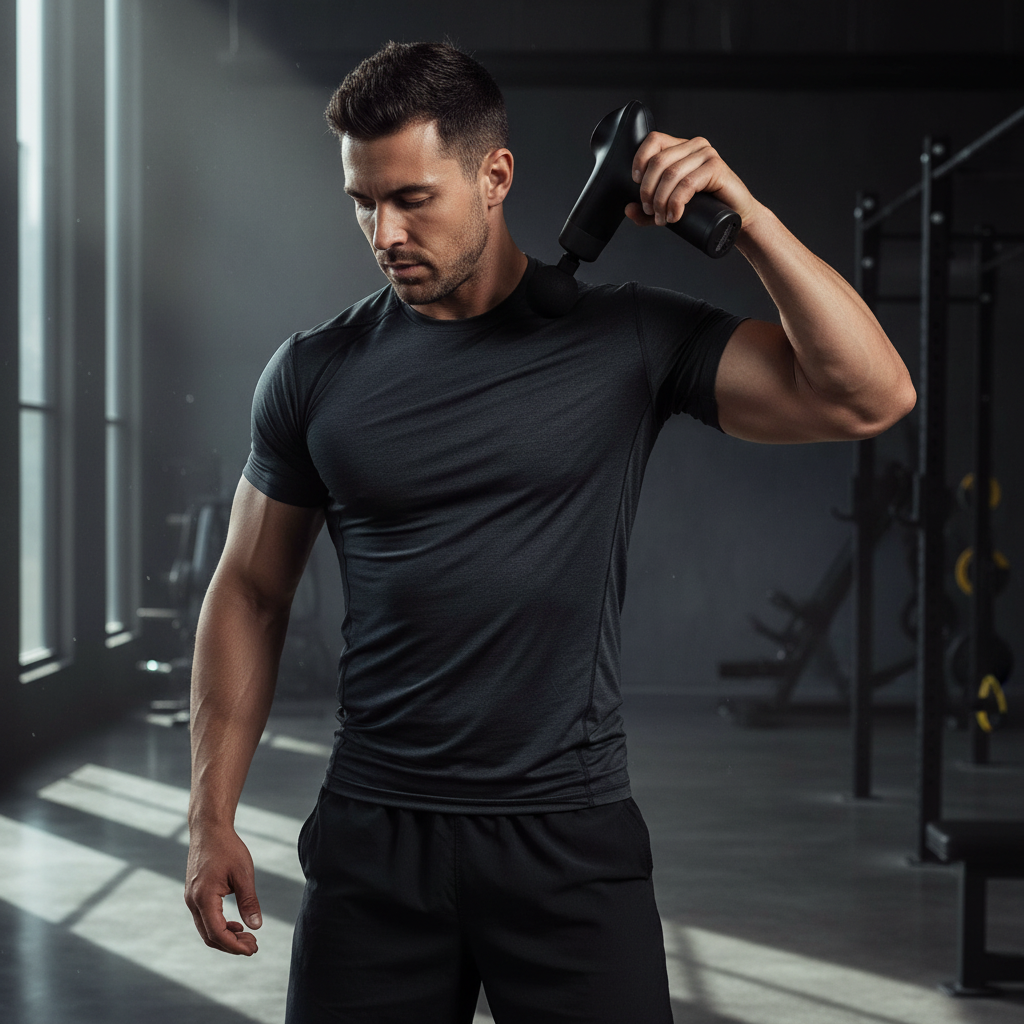 Using Massage Gun After Workout